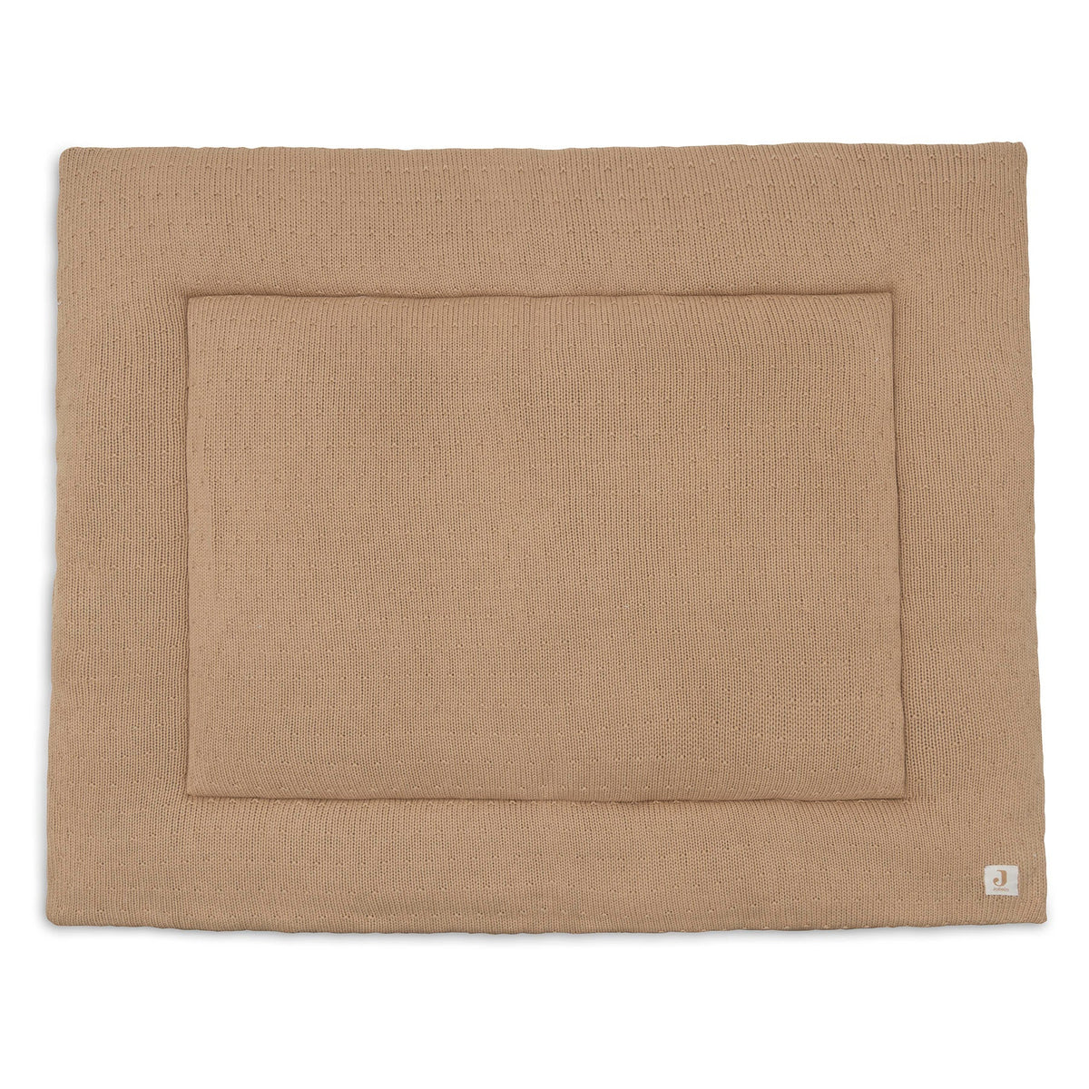 Jollein boxkleed 75x95 cm Sprinkle Knit in de kleur Hazel