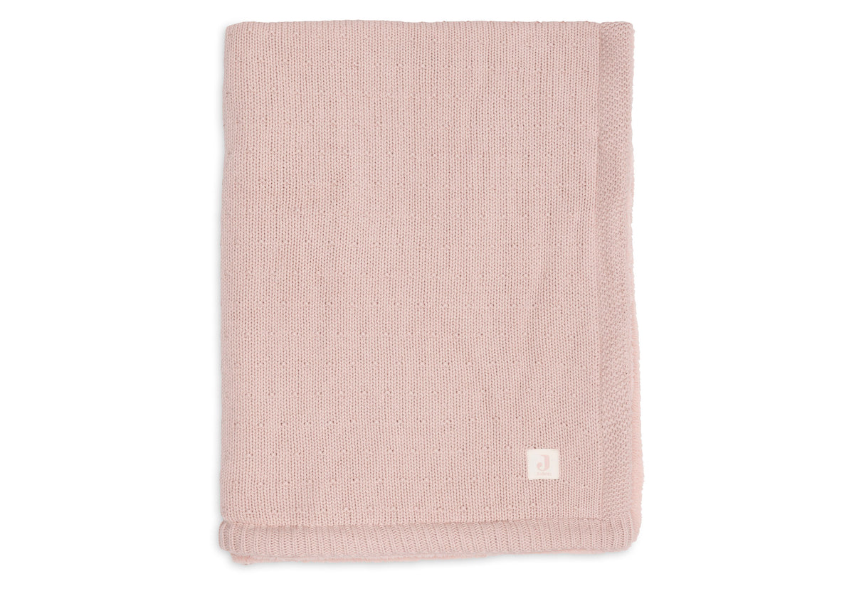 Jollein ledikantdeken Silk Rose Fluffy, detailfoto van de zachte fluffy zijde