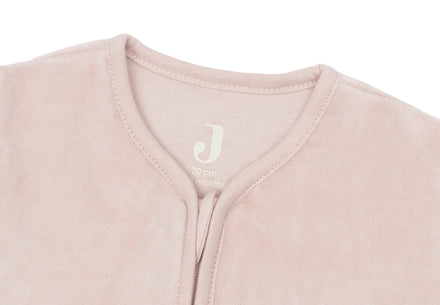 Jollein velvet slaapzak Silk Rose zonder mouwen, met zachte katoenen voering, babyslaapzak De Gele Flamingo