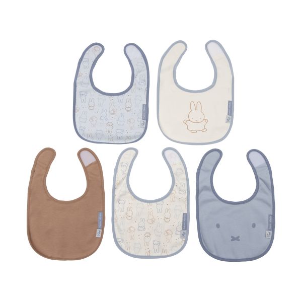 Jollein slab jersey waterproof Miffy Moments Cloudy Blue set van 5
