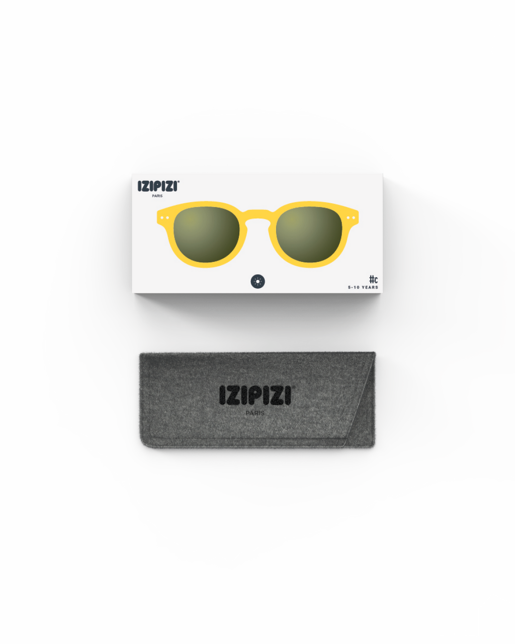 Izipizi Junior #C Zonnebril Polarized 5-10Y | Yellow Honey