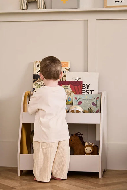 Kid's Concept STAR Boekenkast | Grijs & Mosterdgeel