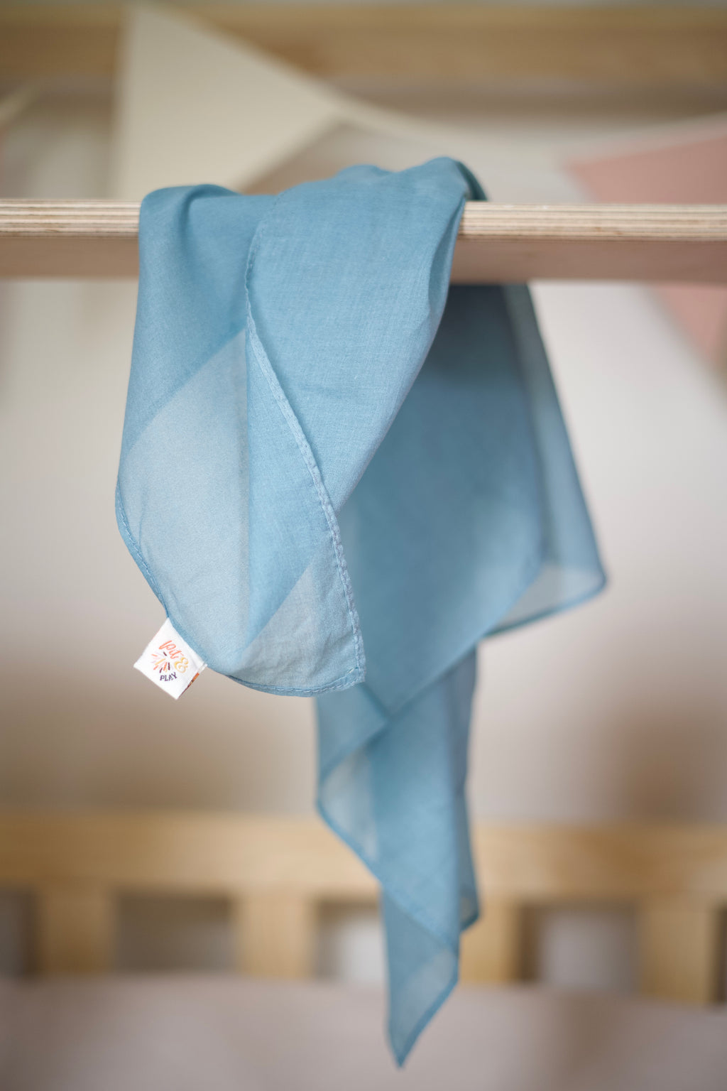 Pit & Play Pastel Speeldoek 48x48cm | Blauw