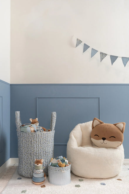 Little Dutch Gebreid Kussen Vos | Forest Friends Bruin