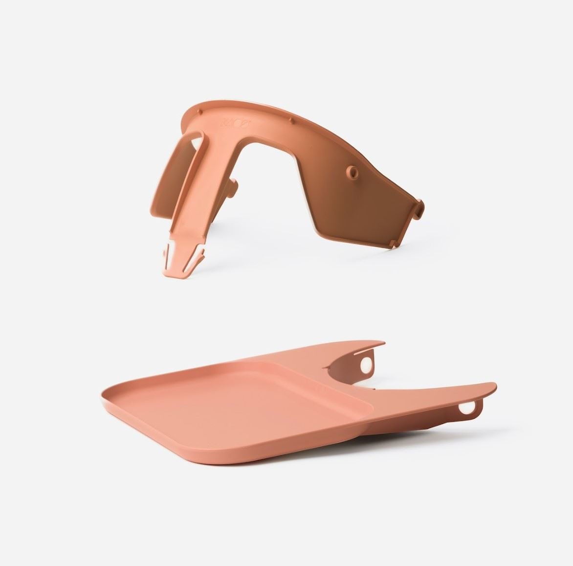 Kaos Klapp Bundel Veiligheidsbeugel & Eetblad Recycled Edition | Terracotta Pink