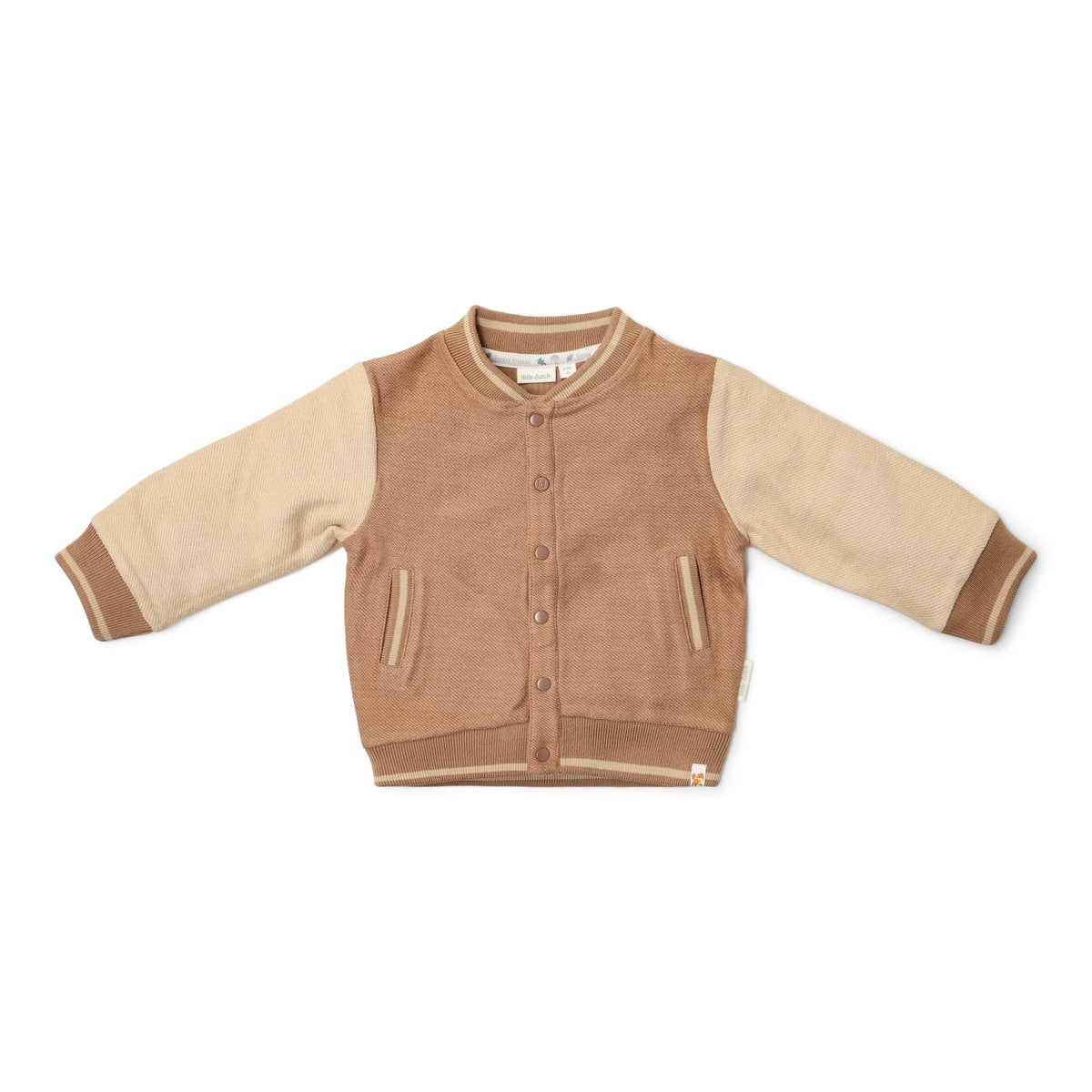Little Dutch Gebreid Vest | Bruin