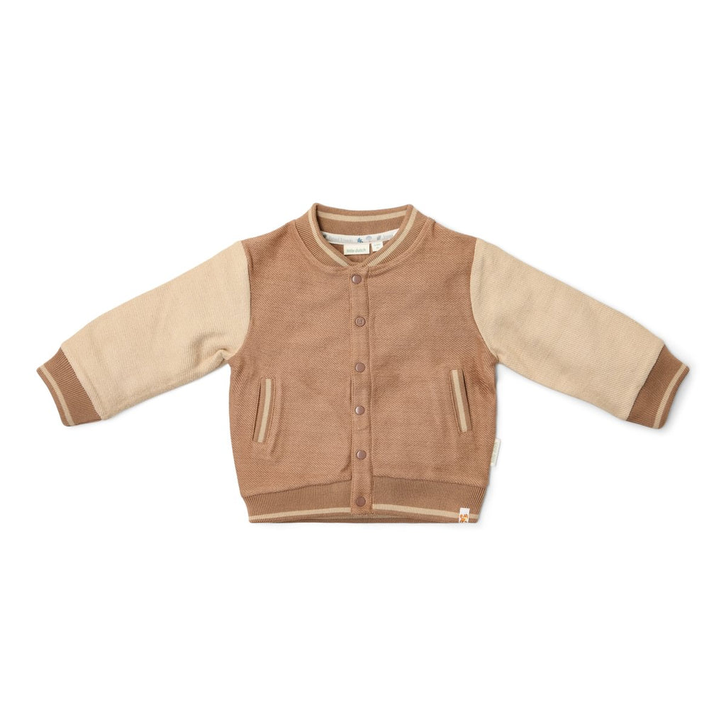 Little Dutch Gebreid Vest | Bruin