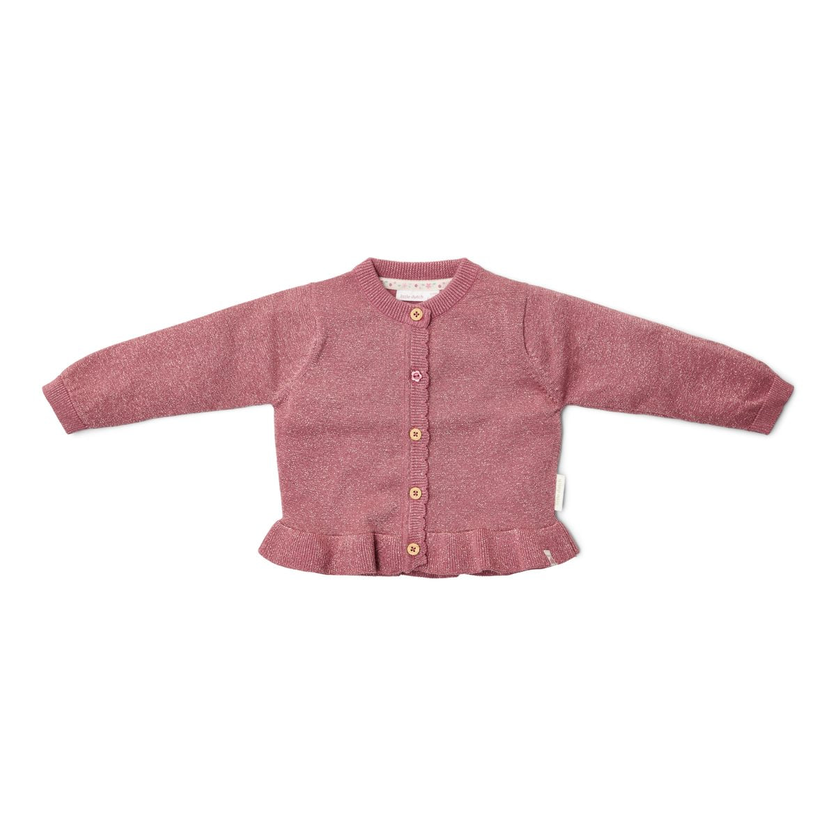 Little Dutch Gebreid Vest | Roze