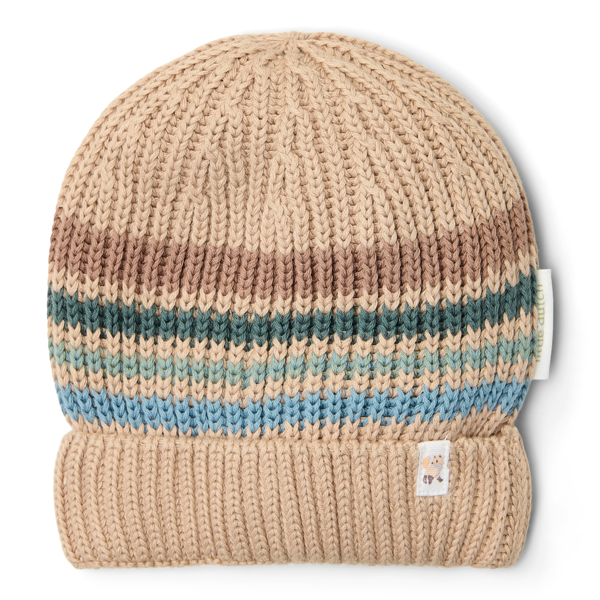 Little Dutch Gebreide Muts | Bruin