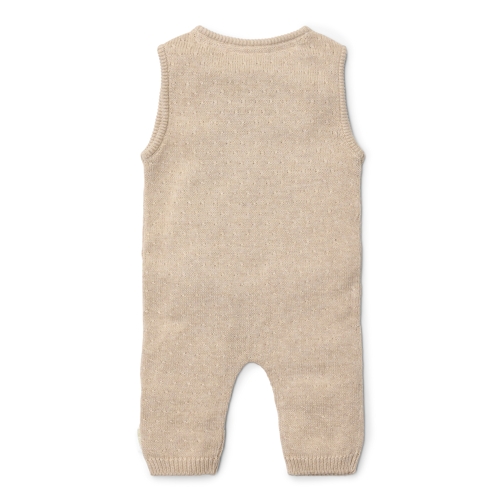 Little Dutch Gebreid Boxpakje Soft  | Beige Melee