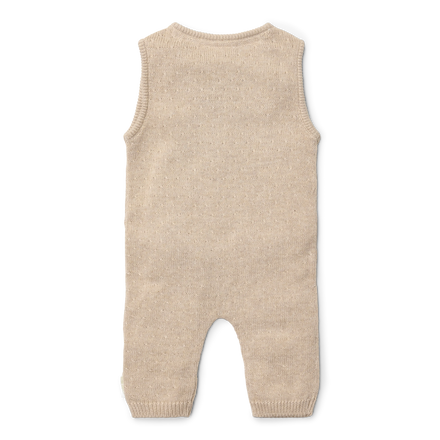 Little Dutch Gebreid Boxpakje Soft  | Beige Melee