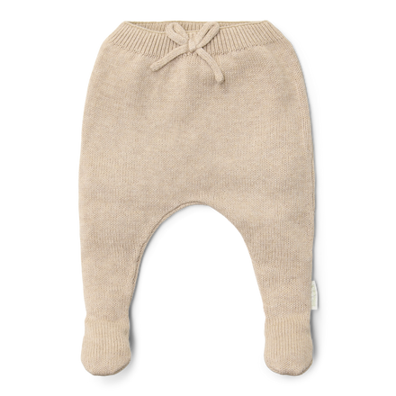 Little Dutch Gebreide Broek Soft  | Beige Melee