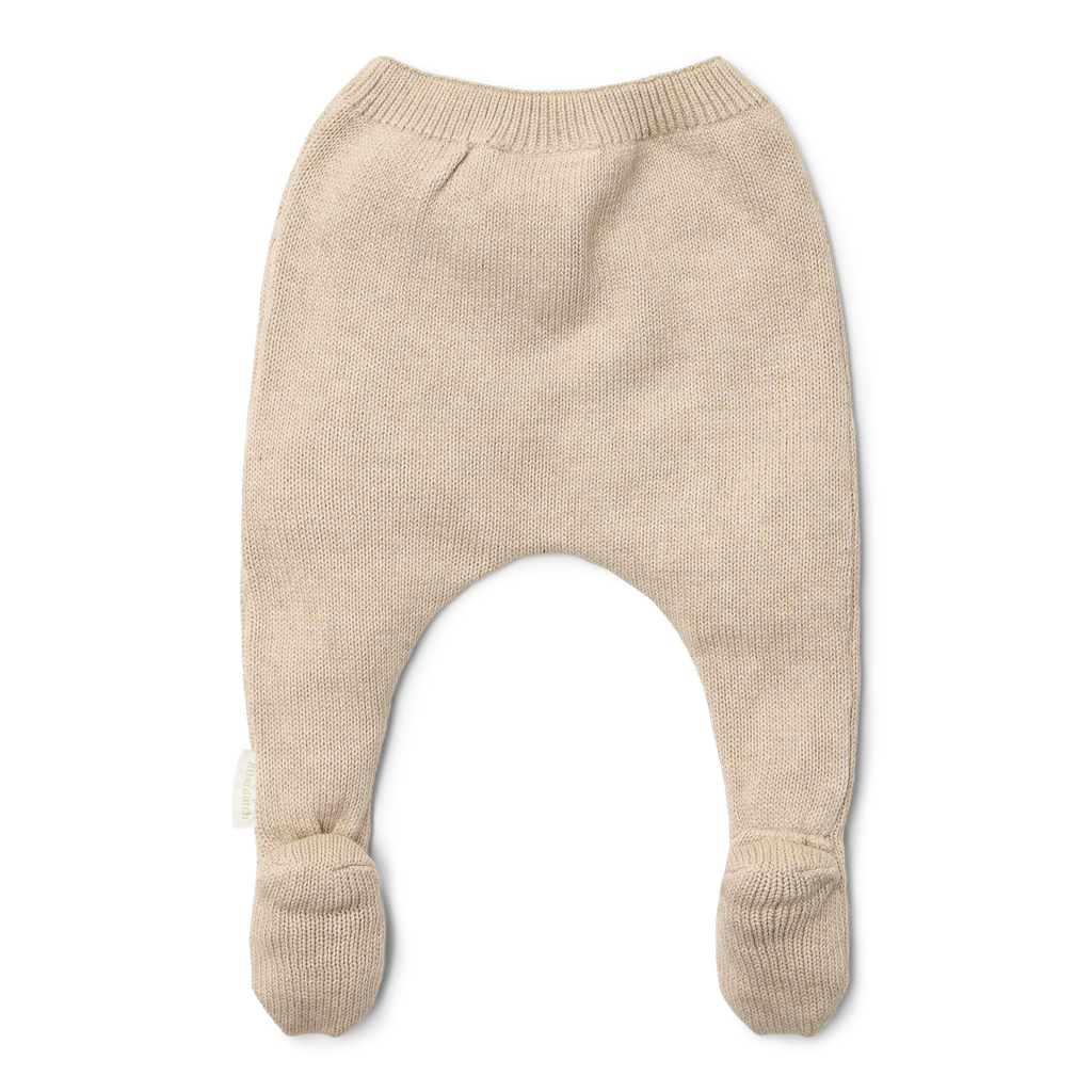 Little Dutch Gebreide Broek Soft  | Beige Melee