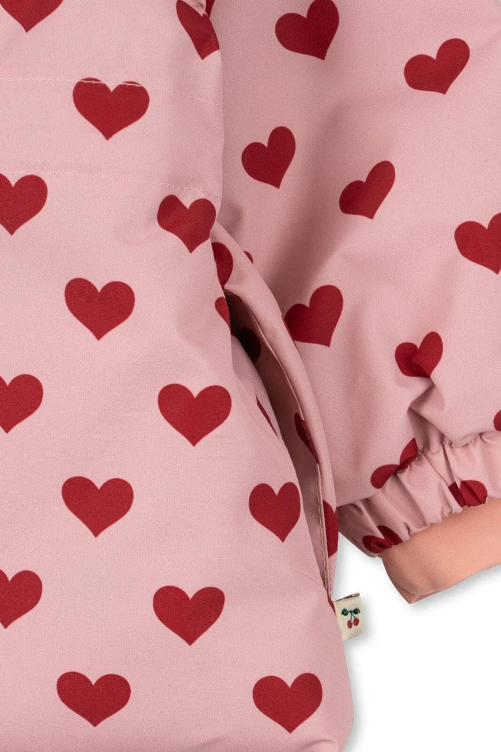 * Konges Sløjd Mismou Frill Winterjas | Amour Pink