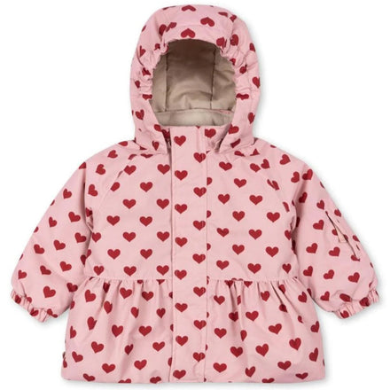 * Konges Sløjd Mismou Frill Winterjas | Amour Pink