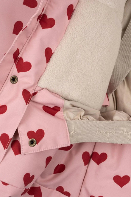 * Konges Sløjd Mismou Frill Winterjas | Amour Pink