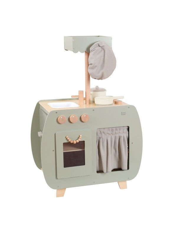 Label Label Houten Bistrokeuken Met Accessoires | Olive Green