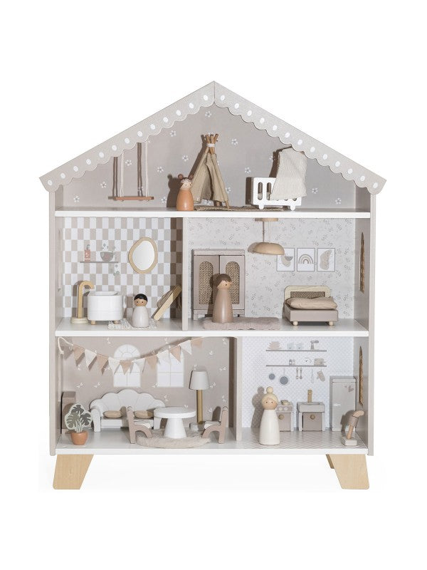 Label Label Houten Poppenhuis | Nougat