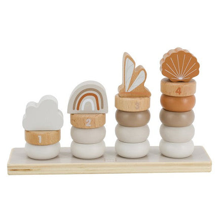 Label Label Stapelringen | Nougat