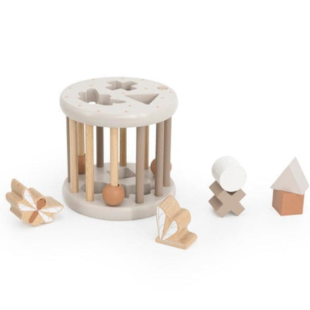 Label Label Vormenstoof Rond | Nougat