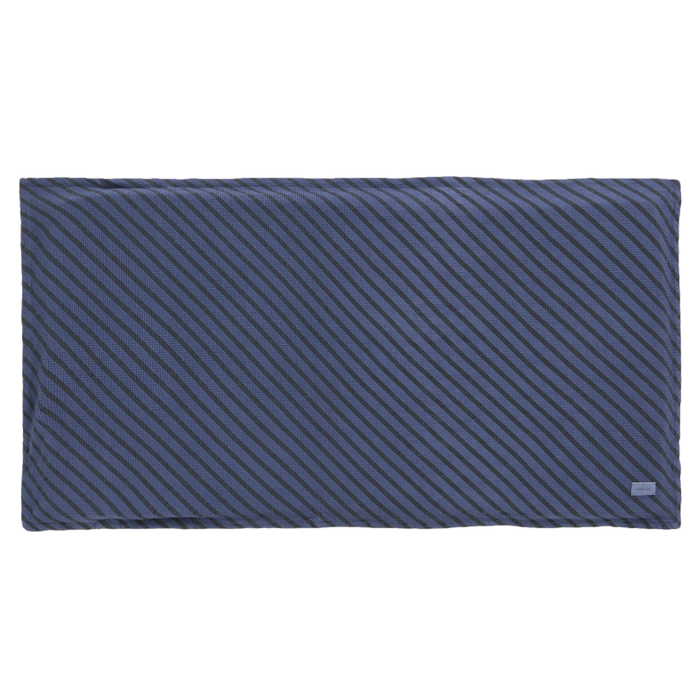 Nobodinoz Landscape Wafel Vloermatras 60x120x4cm | Stripes Cobalt