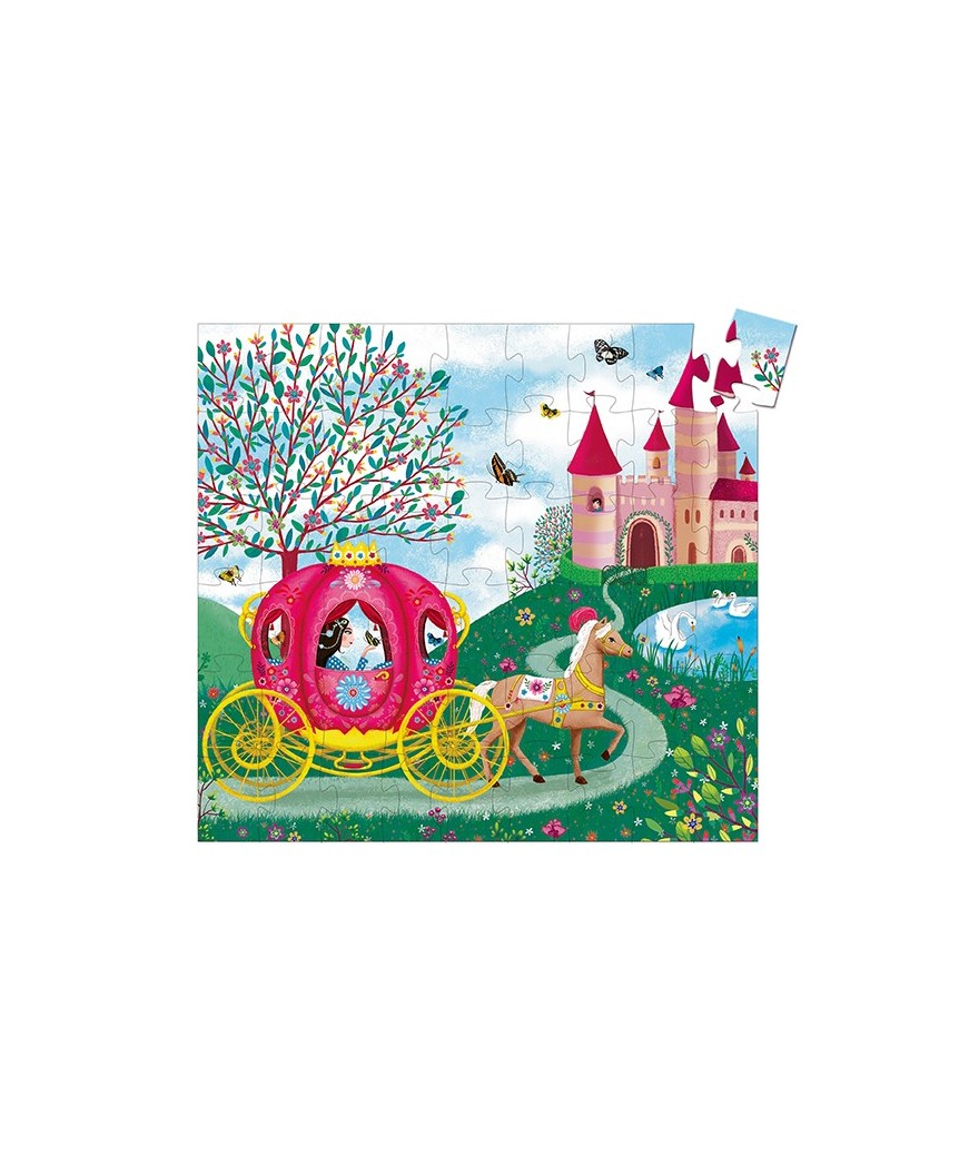 Djeco Puzzel 54 Stukken | Le Carrosse d'Elise