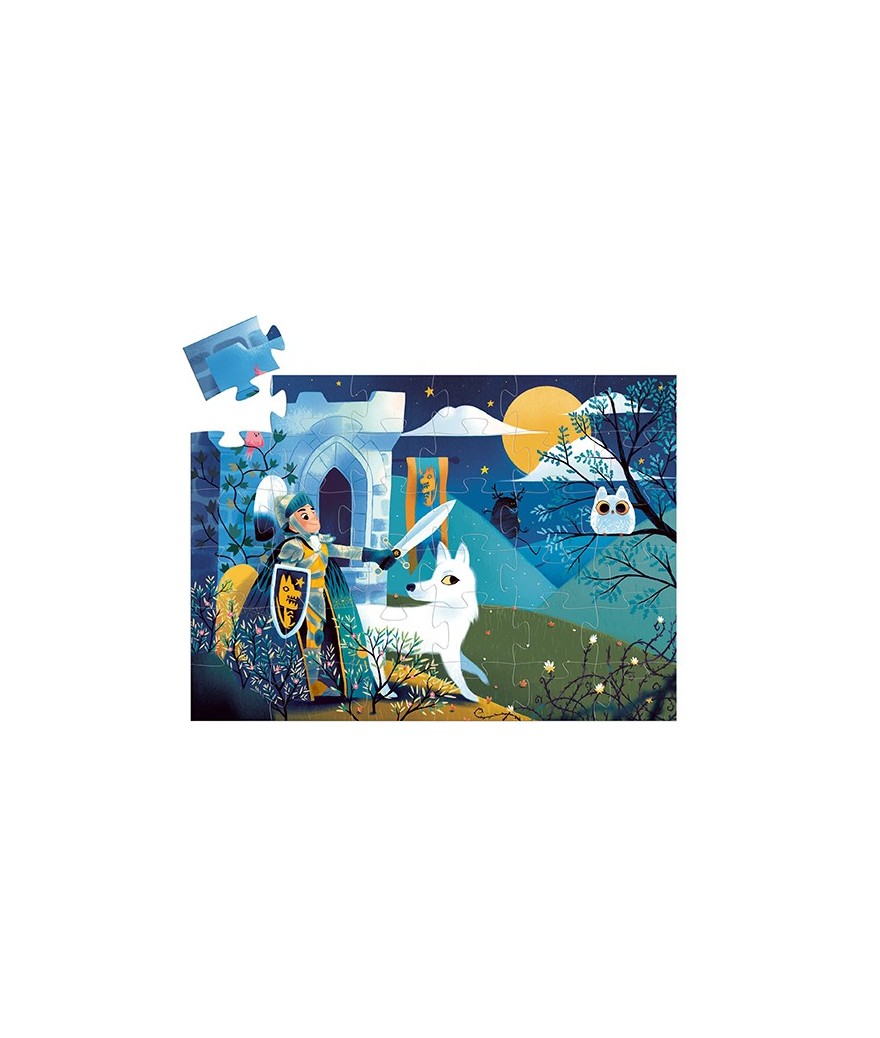 Djeco Puzzel 36 Stukken | Le Chevalier De La Pleine Lune
