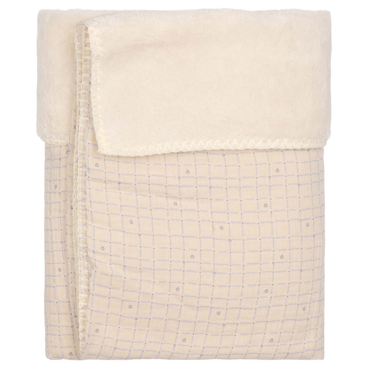 Koeka Ledikantdeken Teddy Lind 100x150 | Warm White