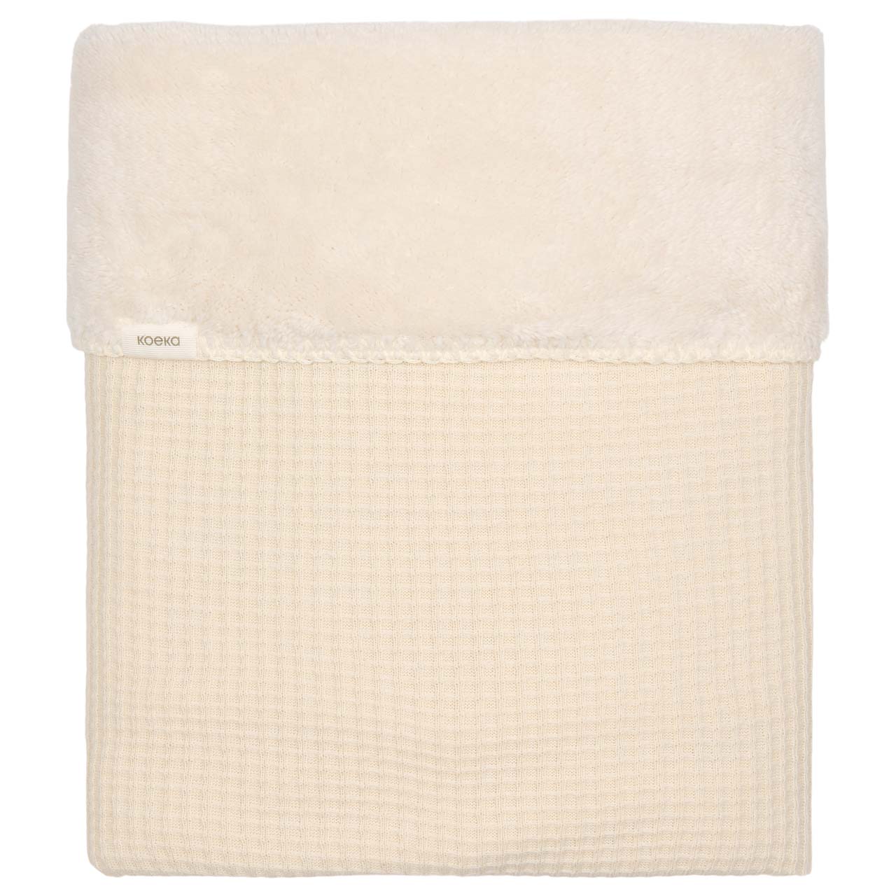 Koeka Wiegdeken Teddy Malaga 75x100 | Warm White
