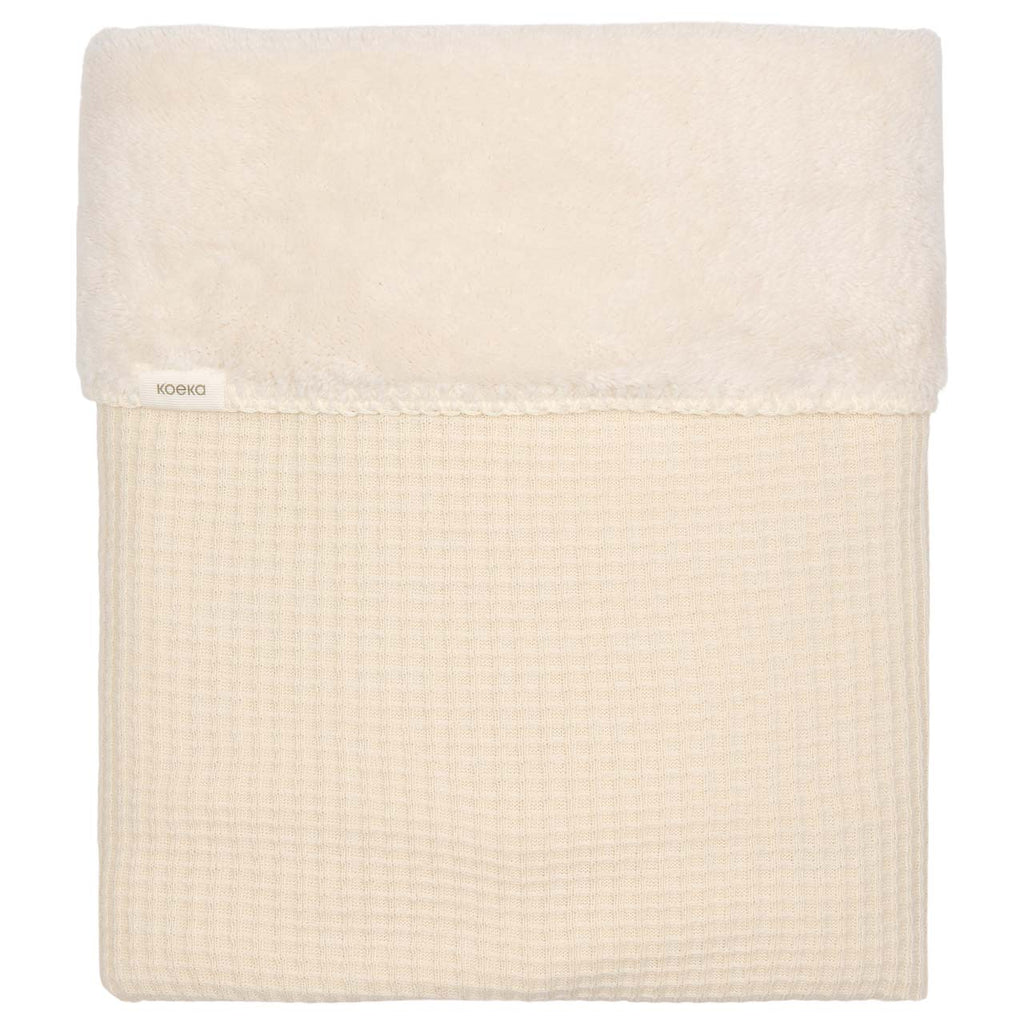 Koeka Wiegdeken Teddy Malaga 75x100 | Warm White