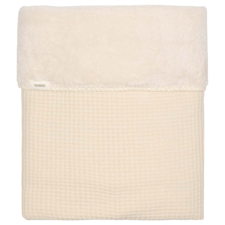 Koeka Wiegdeken Teddy Malaga 75x100 | Warm White