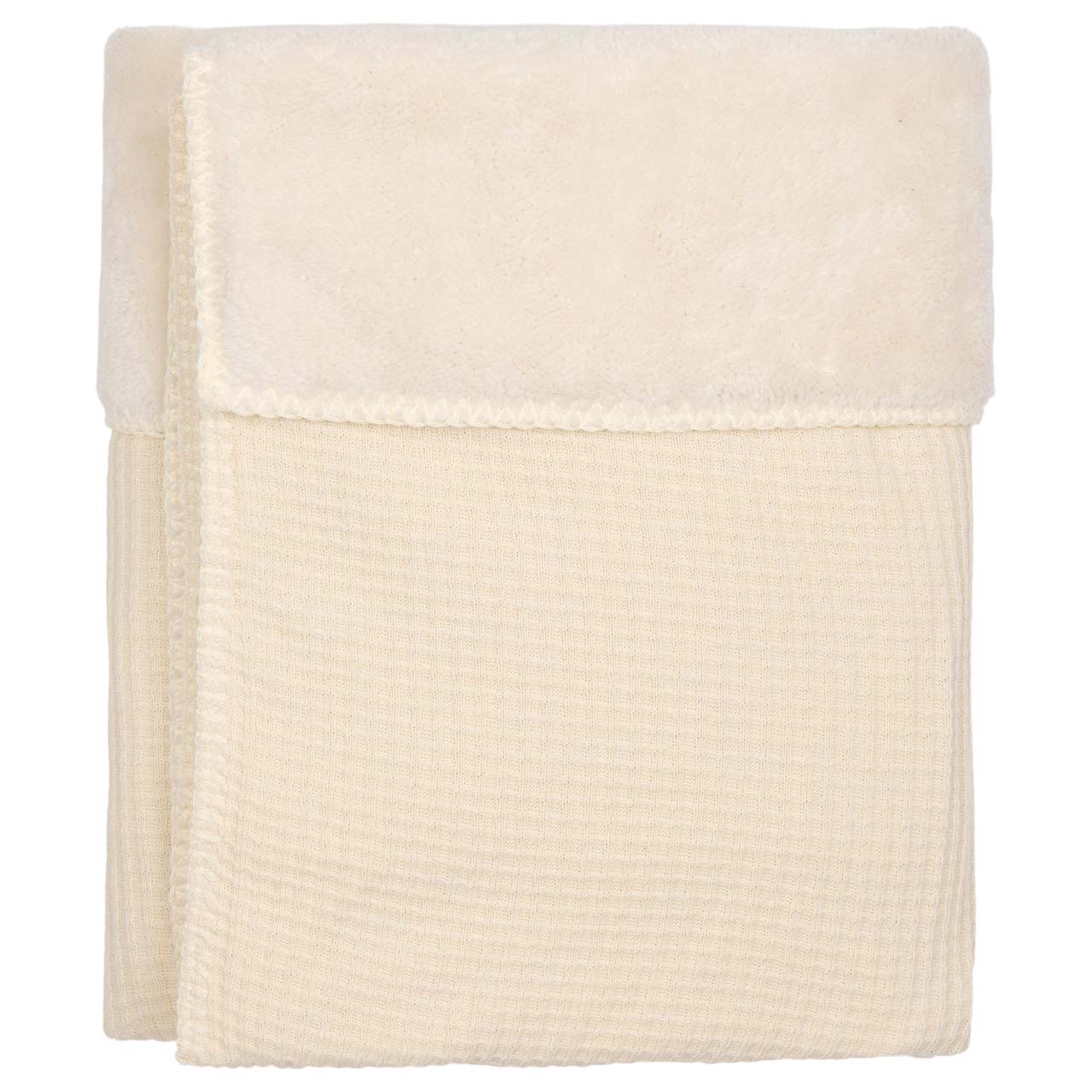 Koeka Ledikantdeken Teddy Malaga 100x150 | Warm White