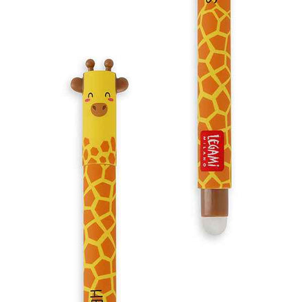 Legami Uitwisbare Erasable Gelpen Giraffe 0,7 mm | Zwarte Inkt
