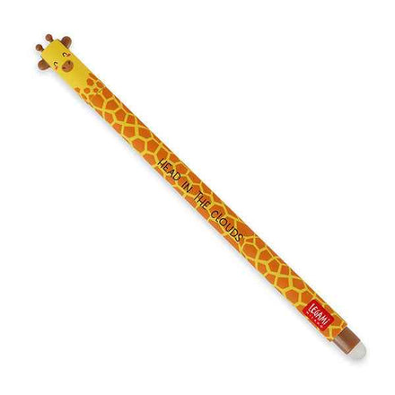 Legami Uitwisbare Erasable Gelpen Giraffe 0,7 mm | Zwarte Inkt