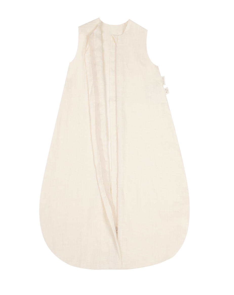 * Nobodinoz Lin Français Light Slaapzak 6-18M | Off White