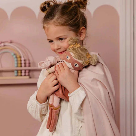 Little Dutch Knuffelpop 35cm | Super Hero Rosa