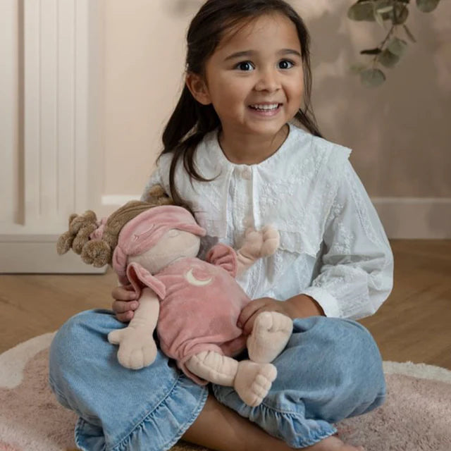 Little Dutch Babypop Met Slaapzak Rosa