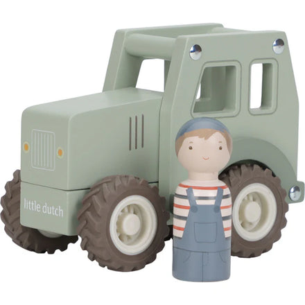 Little Dutch Houten Tractor