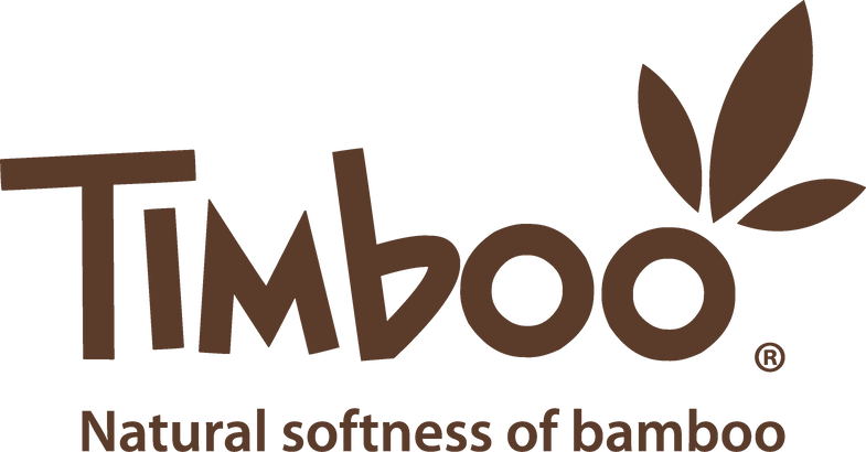 Timboo Set 3 Bamboo Washandjes | Misty Rose