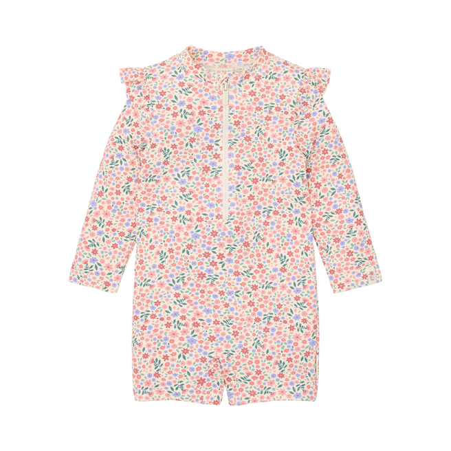 * Little Dutch UV Zwempak Lange Mouwen | Dreamy Flowerfield