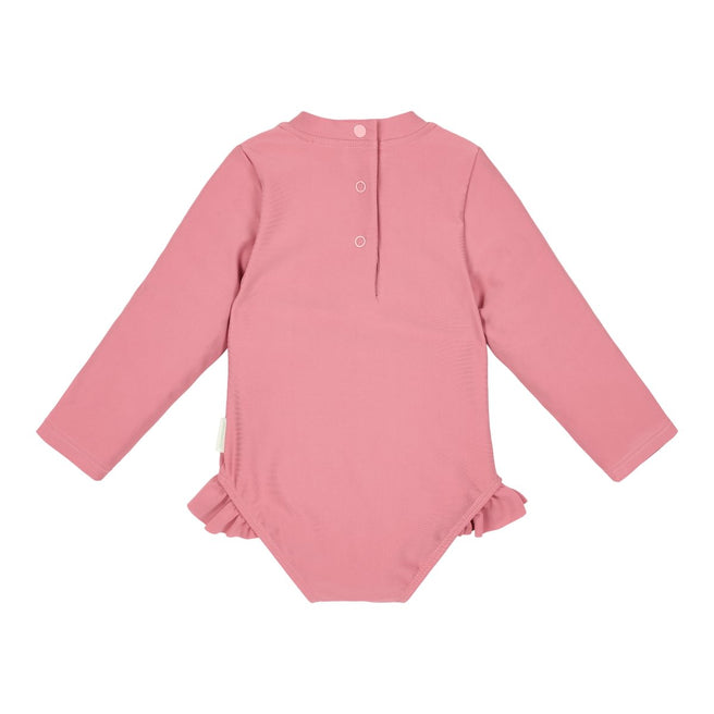 * Little Dutch UV Zwempak Lange Mouwen | Dreamy Pink