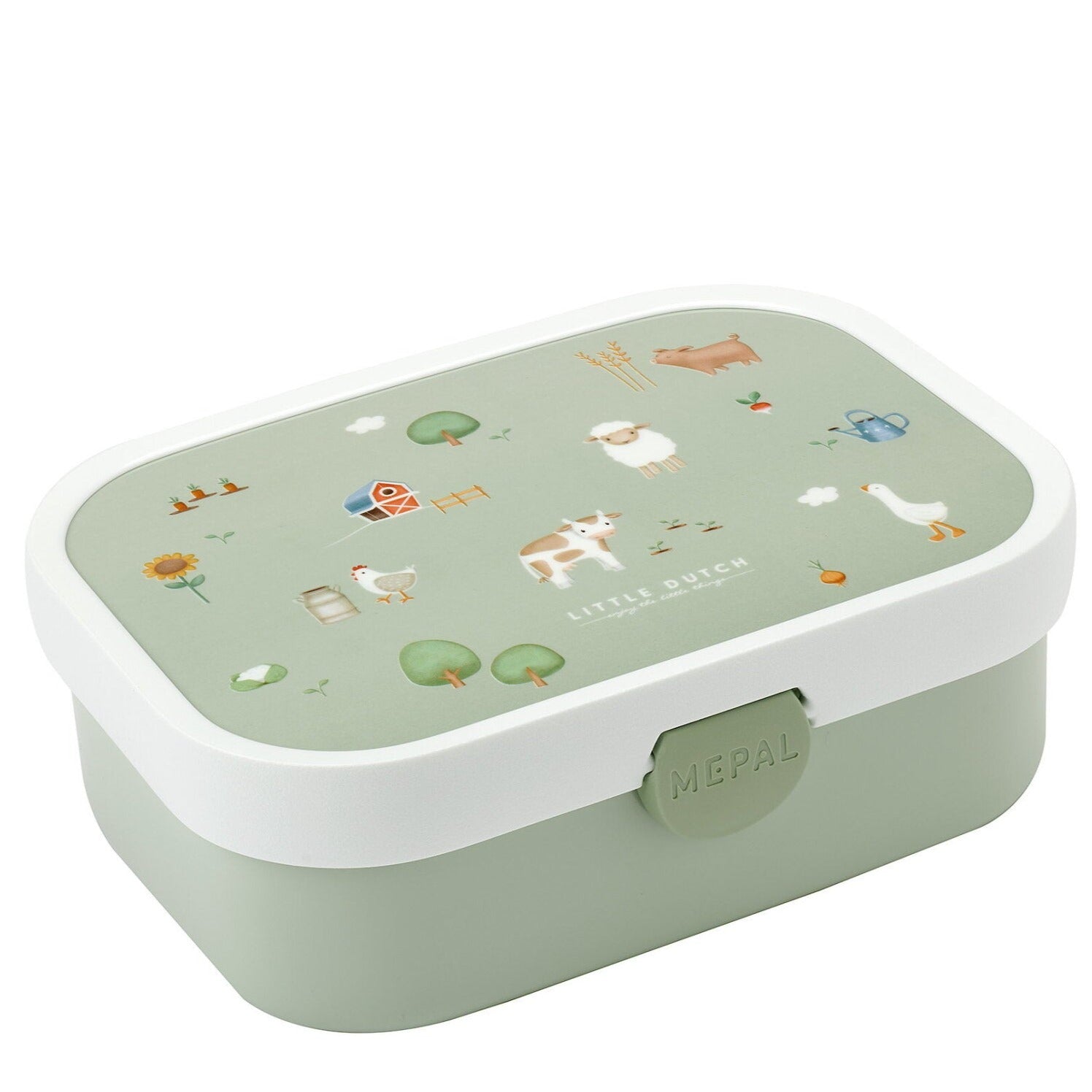 Mepal Little Dutch Lunchbox Campus Met Vakjes | Little Farm