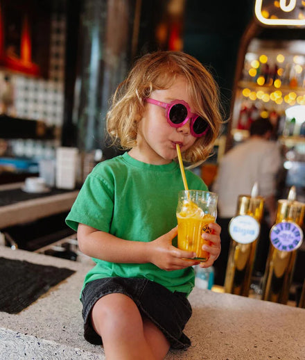 Hello Hossy Zonnebril Chamy Fuchsia | 5-8Y