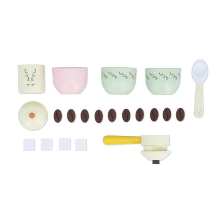 Janod Speelset Koffiemachine Met Accessoires | Mamie Soleil