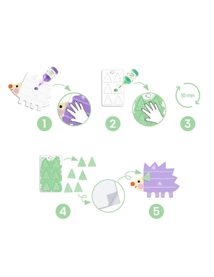 Djeco Magische Vingerverf | Kleine Vormen