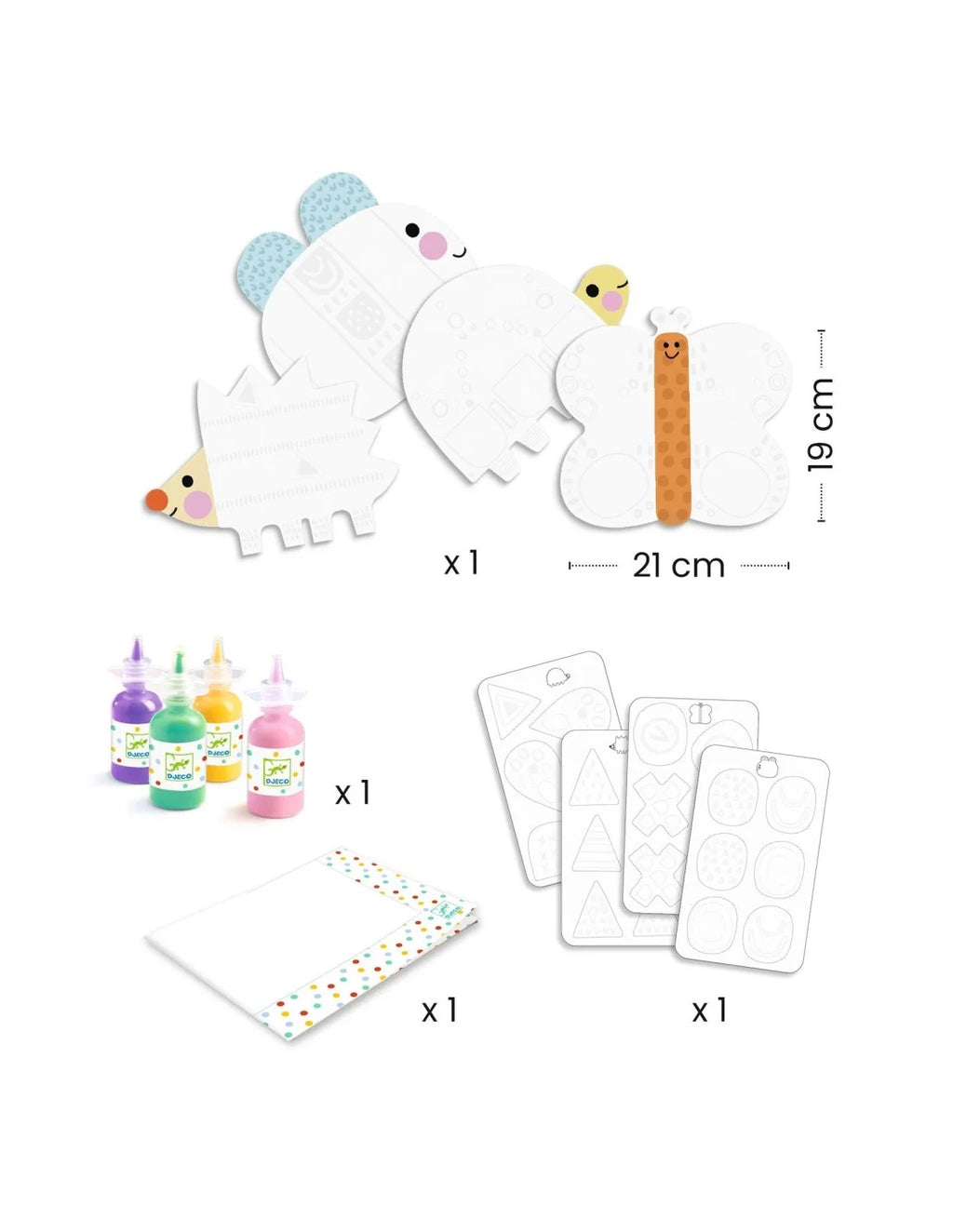 Djeco Magische Vingerverf | Kleine Vormen