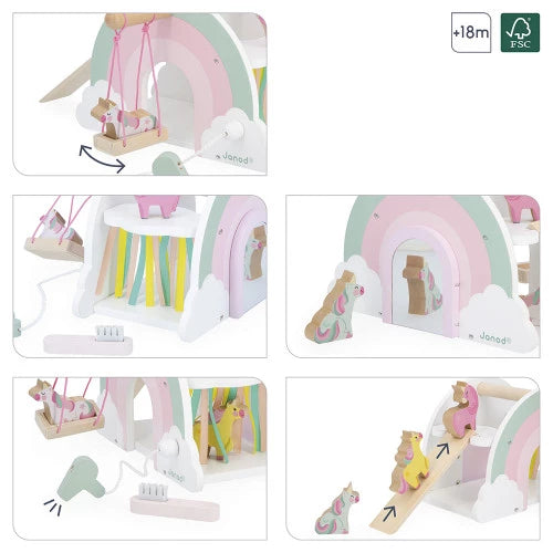 Janod Houten Speelset | Maison Des Licornes