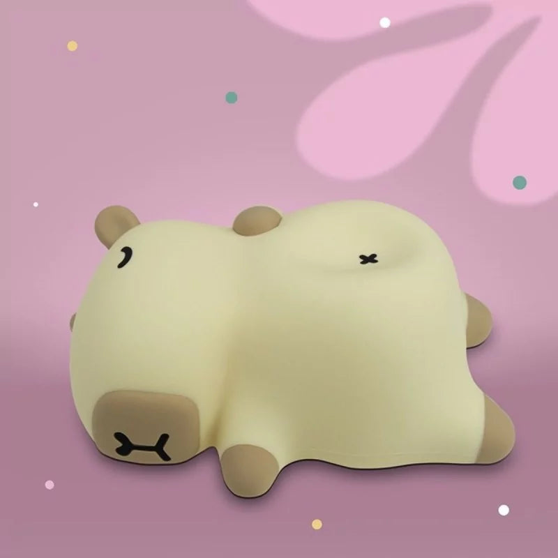 Mary's Led Nachtlamp | Ademend Snoaring Kapibara