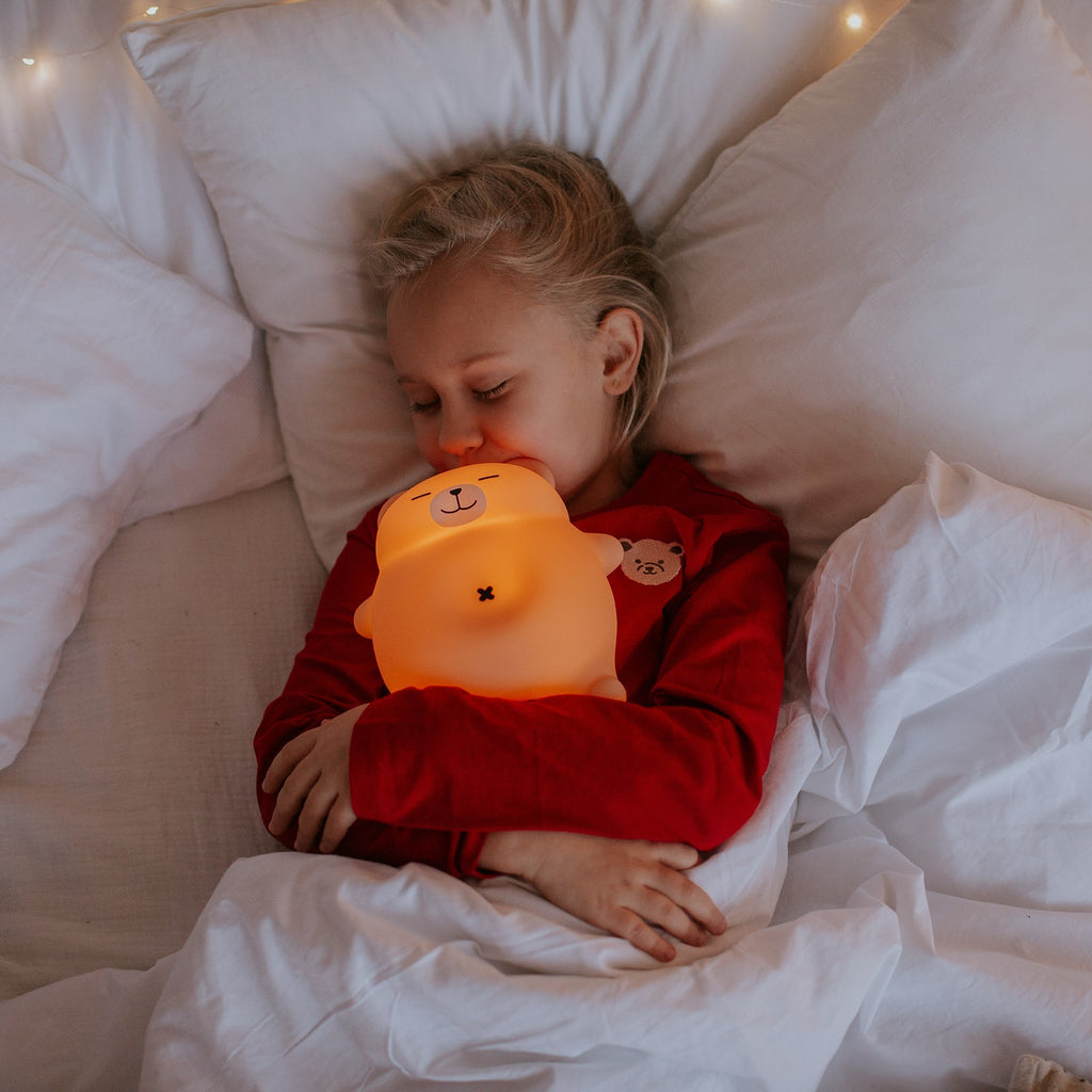 Mary's Led Nachtlamp | Ademend Beertje Snoaring Bear