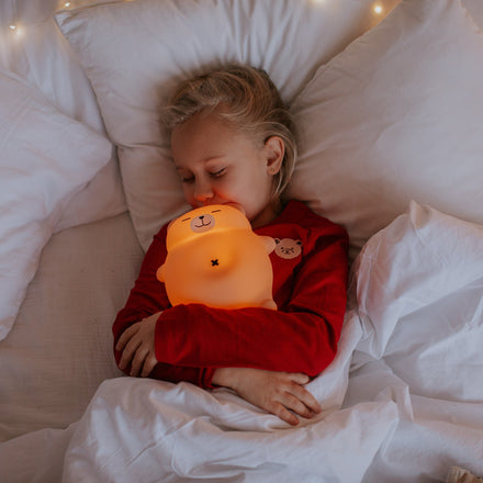 Mary's Led Nachtlamp | Ademend Beertje Snoaring Bear